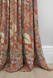 Paloma, Cinnamon - Made to Measure Curtain